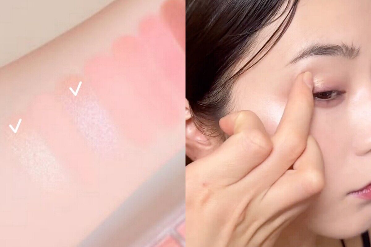 ▲點點眼影畫法           。（圖／翻攝自IG）