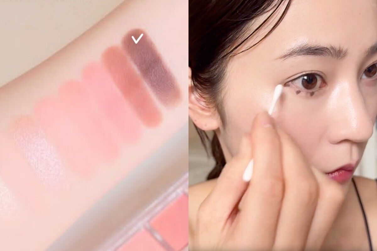▲點點眼影畫法           。（圖／翻攝自IG）