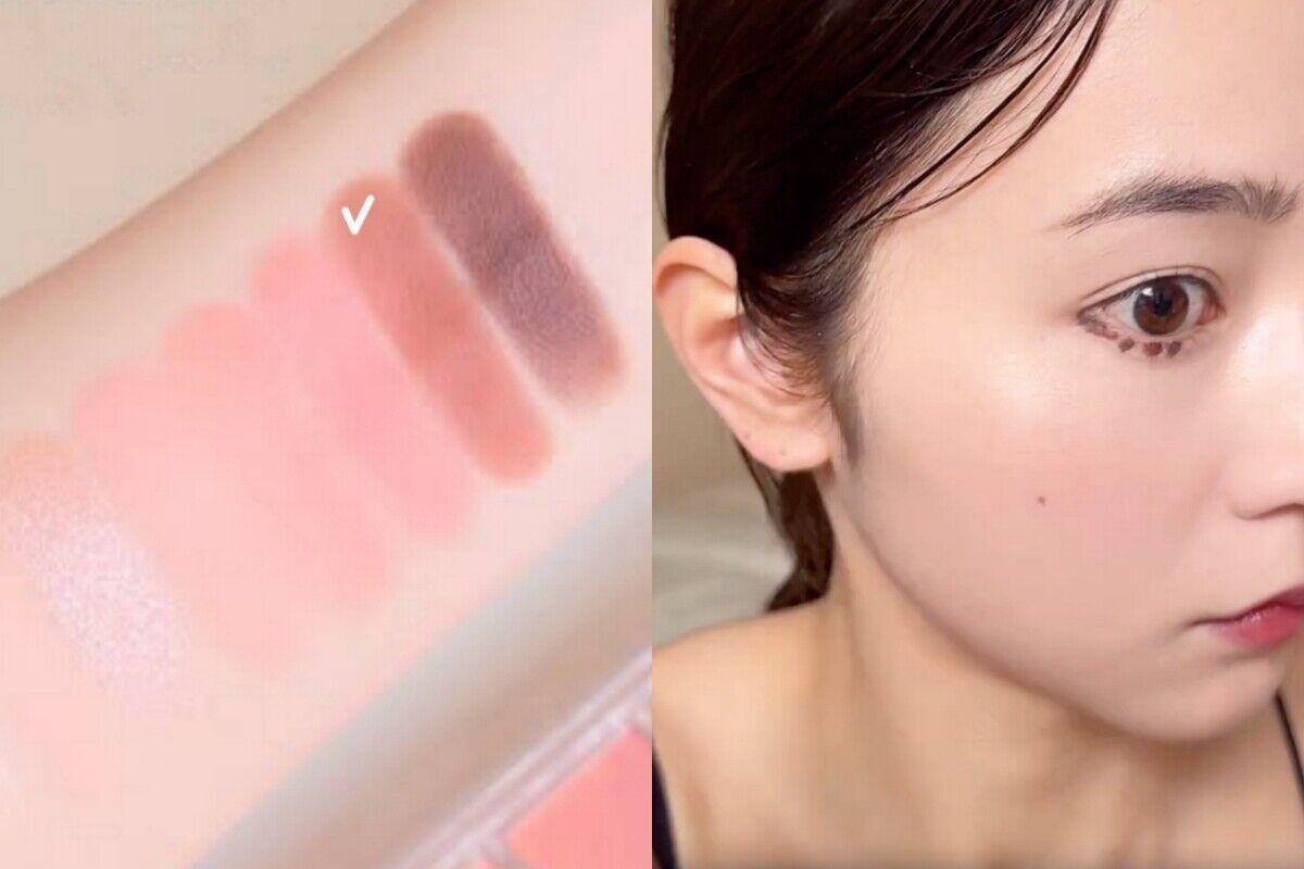 ▲點點眼影畫法           。（圖／翻攝自IG）
