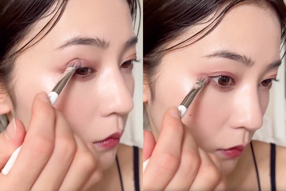▲點點眼影畫法           。（圖／翻攝自IG）