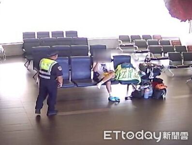 火車站當曬衣場！男新城站披曬衣物勸不聽　警告誡罰款才收手