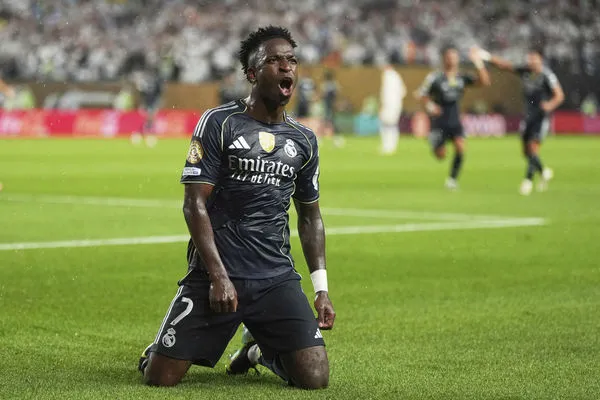 ▲皇馬維尼修斯（Vinicius Junior）此役表現大為亮眼，幫助球隊晉級世俱盃16強。（圖／達志影像／美聯社）