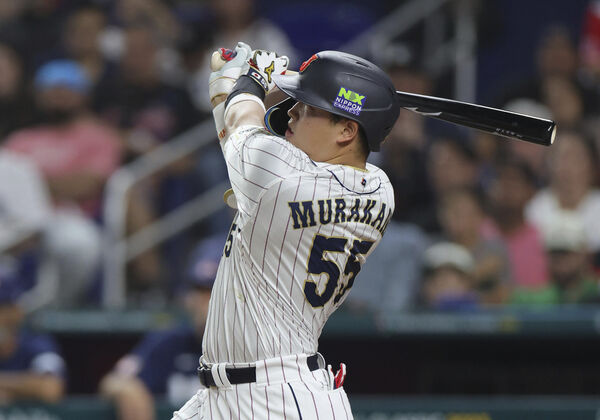 ▲村上宗隆預計仍將於今年休賽季申請入札赴美挑戰大聯盟。（圖／達志影像／美聯社）