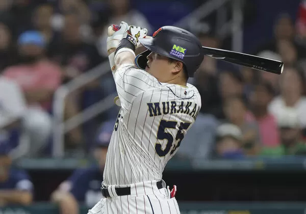 ▲村上宗隆預計仍將於今年休賽季申請入札赴美挑戰大聯盟。（圖／達志影像／美聯社）