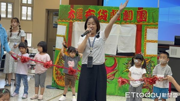 ▲▼   嘉義中油非營利幼兒園孩童懷舊童玩展現愛心 贈捐修緣育幼院   。（圖／記者翁伊森攝）