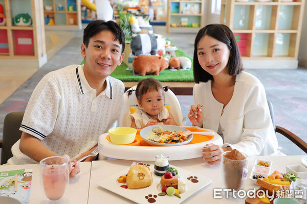 ▲和逸飯店&bull;台南西門館全新「COZZI卡通明星列車」登場，打造暑假親子玩樂新亮點。（記者林東良翻攝，下同）