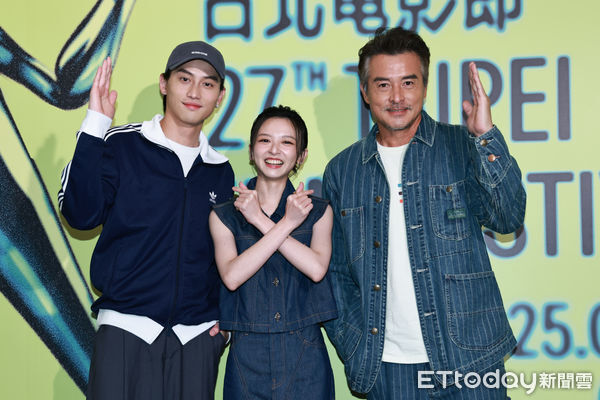 ▲▼ 北影《凶宅專賣店》記者會-范少勳,陳妍霏,李銘順 。（圖／記者黃克翔攝）