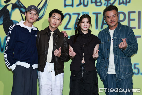 ▲▼ 北影《凶宅專賣店》記者會-范少勳,施名帥,江宜蓉,李銘順 。（圖／記者黃克翔攝）