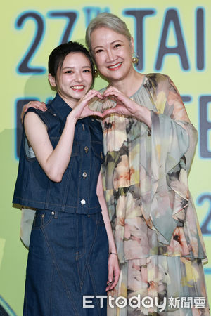 ▲▼  北影《凶宅專賣店》記者會-陳妍霏,洪慧芳。（圖／記者黃克翔攝）