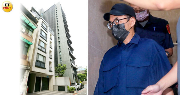 根據CTWANT記者獨家掌握消息，黃子佼近期正在出售一處「私人空間」，地點就位在目前他所住的豪宅正後方，白色外觀華廈內。（圖／黃鵬杰、趙文彬攝）