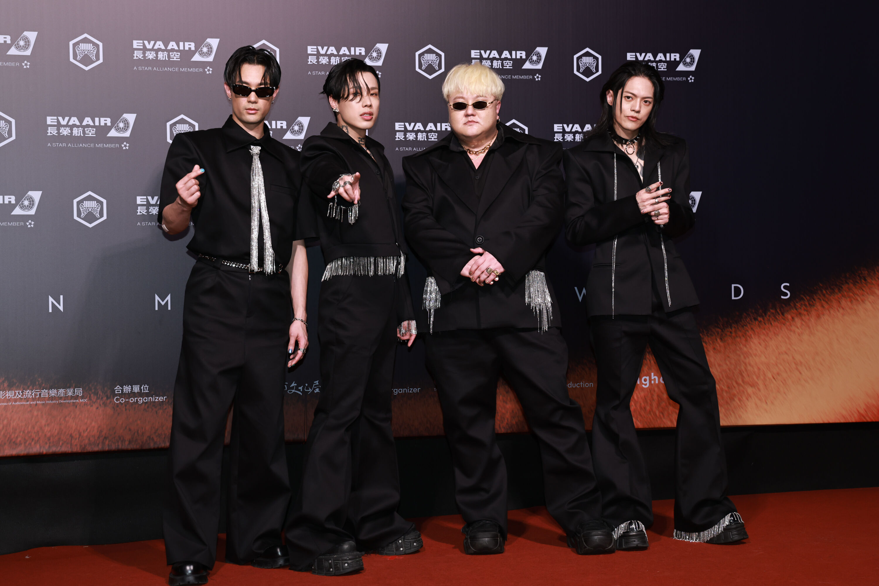 ▲▼第36屆金曲獎星光大道-TRASH。（圖／記者周宸亘攝）