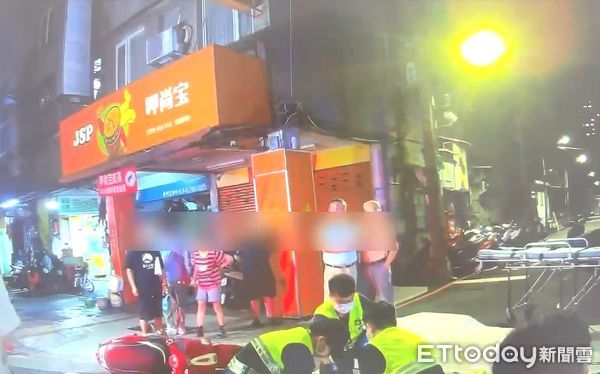 ▲王男毒駕追撞高女，遭警方搜出毒煙彈被強制逮捕。（圖／記者陸運陞翻攝）