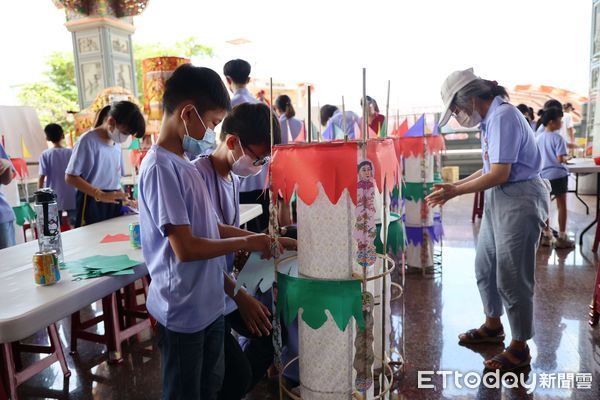 ▲「口湖牽水車藏(狀)」儀式體現在地文化特色、集體記憶與追思先人，每年由金湖萬善爺廟、蚶寮萬善祠及下寮仔萬善爺廟共同主辦。（圖／記者游瓊華翻攝）