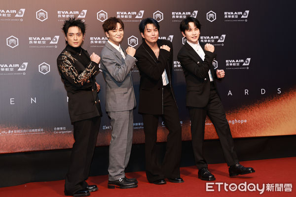 ▲▼第36屆金曲獎星光大道-Energy。（圖／記者周宸亘攝）