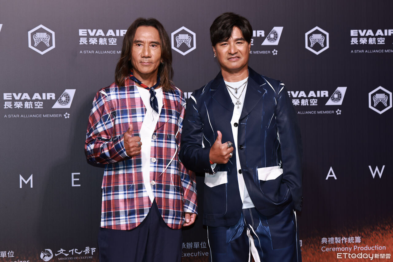 ▲▼第36屆金曲獎星光大道-動力火車。（圖／記者周宸亘攝）