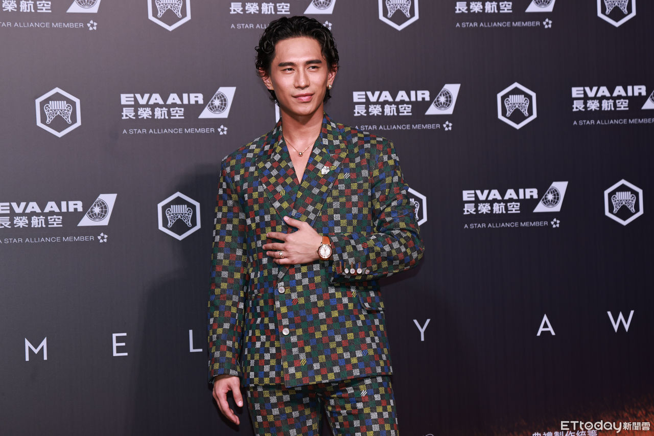 ▲▼第36屆金曲獎星光大道-柏霖。（圖／記者周宸亘攝）