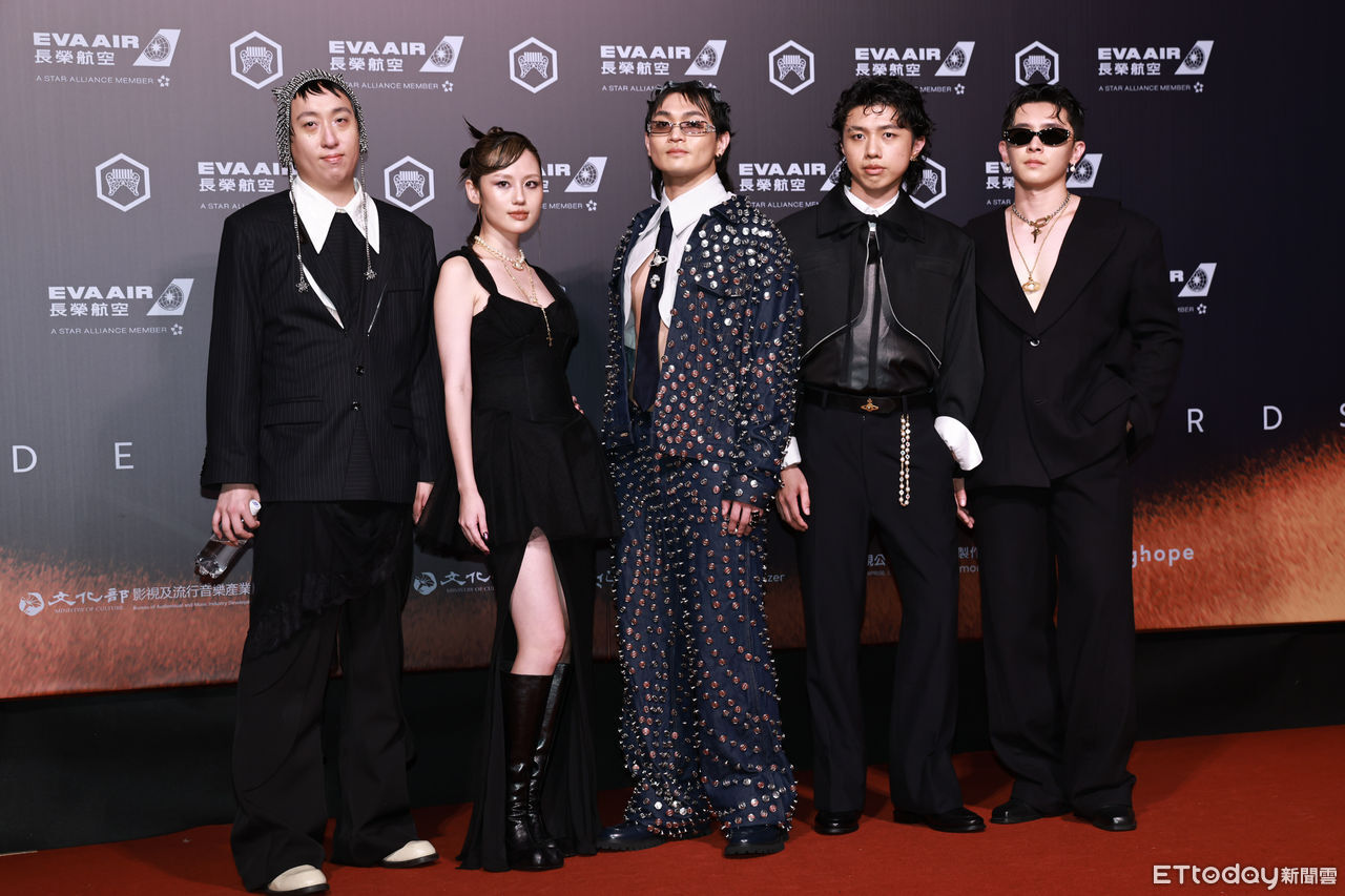▲▼第36屆金曲獎星光大道-美秀集團。（圖／記者周宸亘攝）