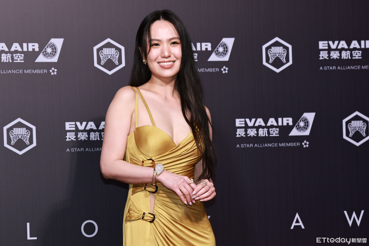 ▲▼第36屆金曲獎星光大道-孫盛希。（圖／記者周宸亘攝）