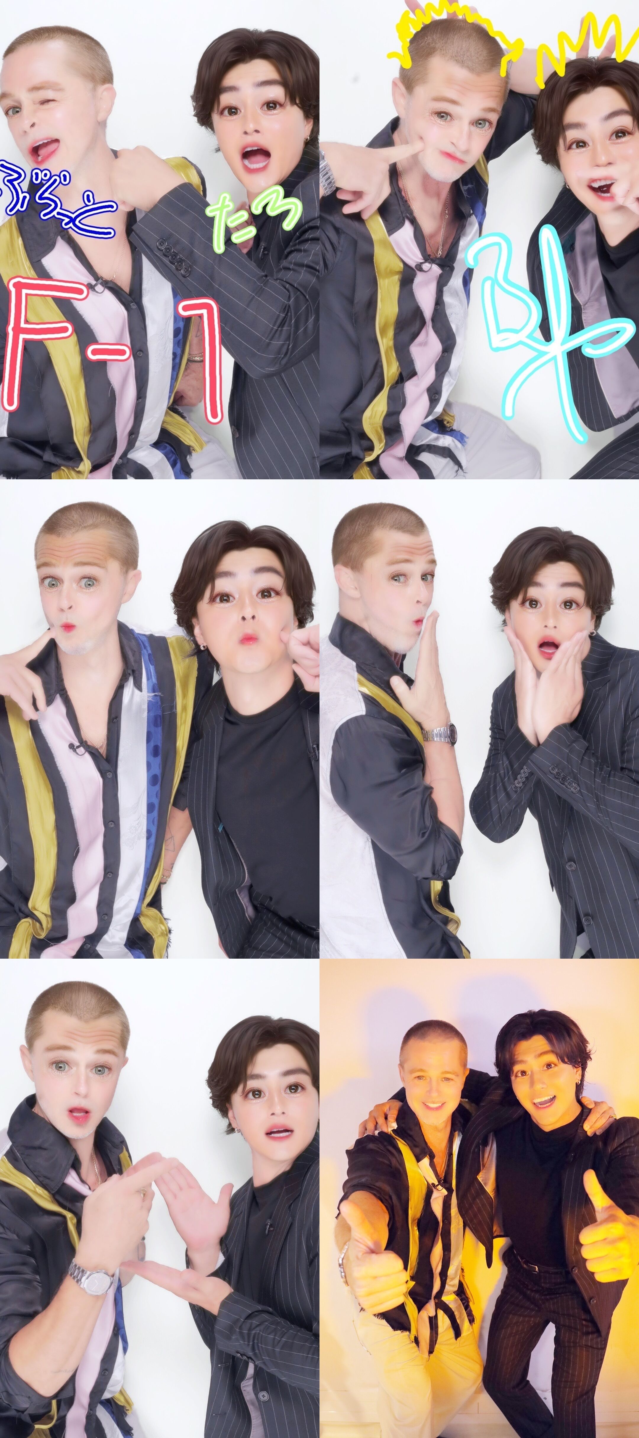 ▲▼布萊德彼特。（圖／翻攝自X／F1Movie_jp）