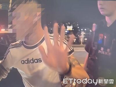 22歲男無照騎車拒盤查喊「我沒犯罪 」 置物箱搜出彩虹菸