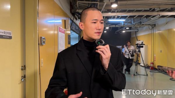 ▲第36屆金曲獎最佳新人someshiit山姆頭上有疤。（圖／記者黃庠棻攝）