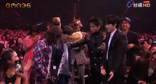 ▲最佳演唱組合獎，動力火車，《結伴》。（圖／翻攝YouTube／GMA 金曲獎頒獎典禮暨國際音樂節 Golden Melody Awards & Festival）