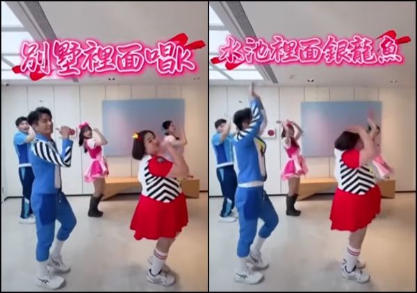 ▲▼幼幼台嗨跳《大展鴻圖》！網搖頭：抖音一響，父母白養。（圖／翻攝自IG）