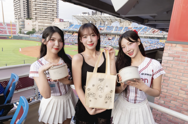 ▲▼三本柱（左起）廉世彬、河智媛、禹洙漢公布秘密計劃。（圖／樂天桃猿提供）