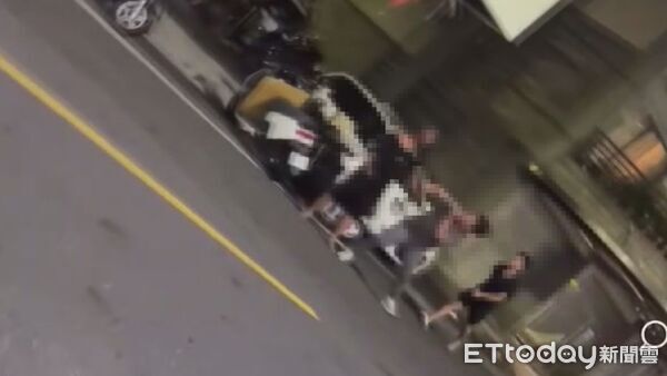 ▲台南市永康區新民街一處巷弄，昨日晚間發生因停車問題而導致的衝突。（圖／民眾提供）