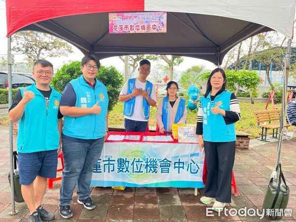 ▲▼花蓮市打造數位城市，數位學習課程走進社區關懷據點及文健站。（圖／花蓮市公所提供，下同）