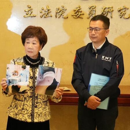 ▲提案修法與中國裡應外合？羅智強轟黃捷抹紅319受害者呂秀蓮。（圖／羅智強提供）