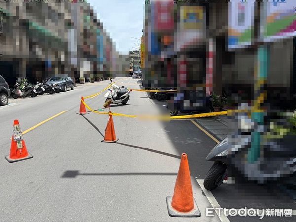 ▲▼新莊李男見警消到場，自6樓頂墜落送醫亡             。（圖／記者陳以昇翻攝）