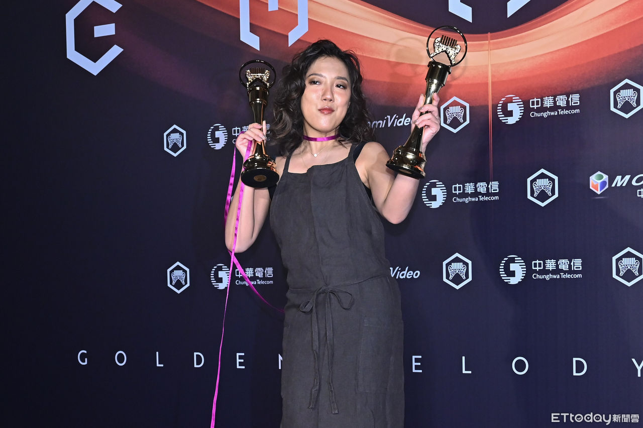 ▲第36屆金曲獎佳台語女歌手李竺芯。（圖／記者李毓康攝）