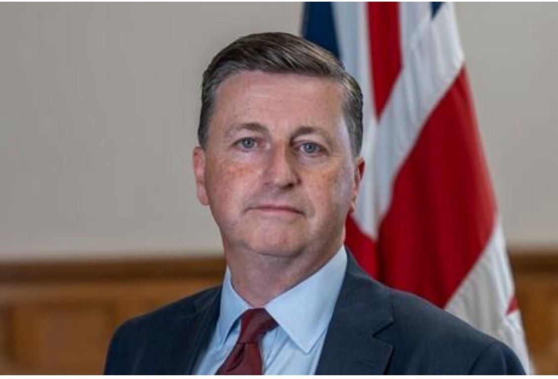 ▲▼英國商業貿易部貿易政策暨經濟安全部長暨內閣辦公室部長艾禮遜（Douglas Alexander）。（圖／英國駐台辦事處）