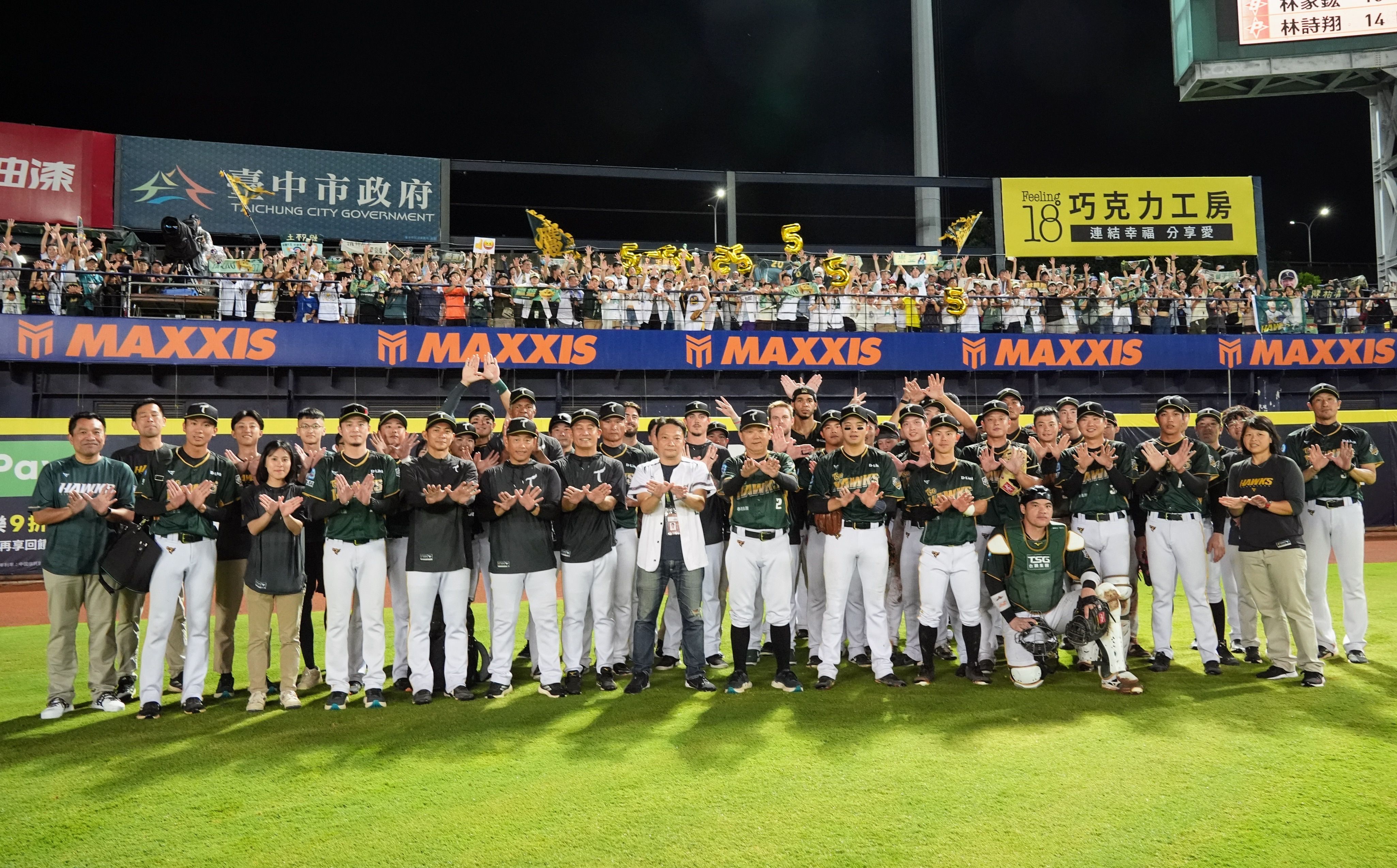 ▲台鋼雄鷹以5成勝率結束上半季。（圖／台鋼雄鷹提供）