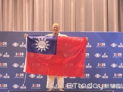 台灣之光!彰警訓練科長林世明 勇奪世界警消運動會柔道金牌