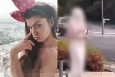 34歲女星「斬首男友」焚屍！半裸持刀畫面曝　頭顱至今失蹤