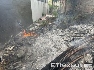 台中母子空地燒廢棄物起火!兒嚴重燒燙傷轉加護病房