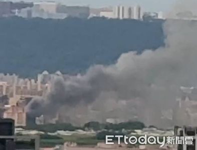 快訊／蘆洲鐵皮風管工廠陷火海！濃煙猛竄　消防局籲緊閉門窗