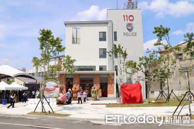 西螺警政新地標落成啟用 福興宮太平媽祖加持祈安