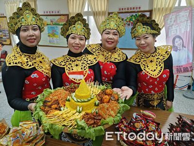 新住民同樂會多元文化美食展熱鬧登場　異國料理、才藝接力上陣