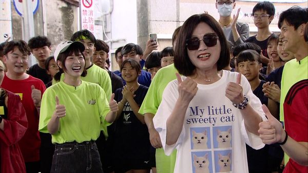 ▲▼籃籃母女罕見同框 。（圖／民視提供）