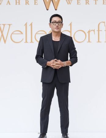 ▲▼河正宇帥氣出席品活動。（圖／翻攝自河正宇IG）