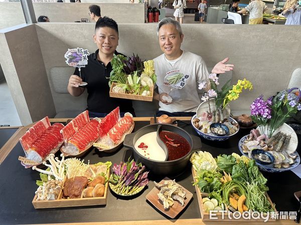 ▲台中餐飲市場新品牌亮相。（圖／記者游瓊華攝）