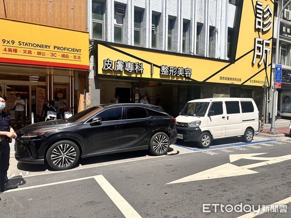 ▲▼監視器拍下王男冒用陳男身分證租車，在三重區肇事後逃逸             。（圖／記者陳以昇翻攝）