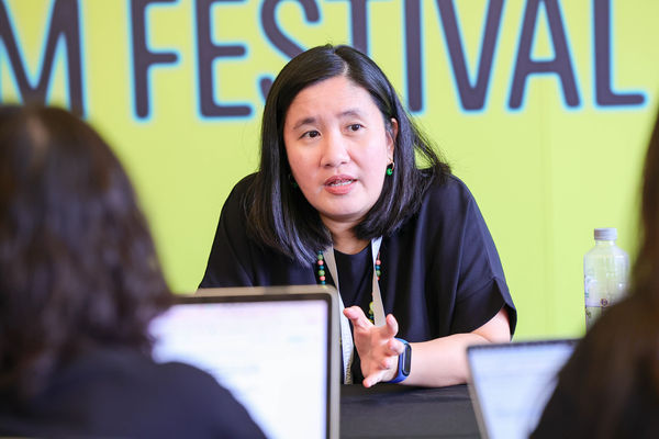 ▲《孤獨大叔出走中》導演嘉納斯維多利亞。（圖／台北電影節提供）