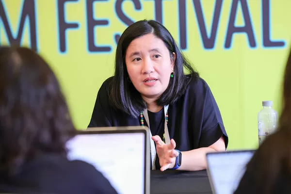 ▲《孤獨大叔出走中》導演嘉納斯維多利亞。（圖／台北電影節提供）