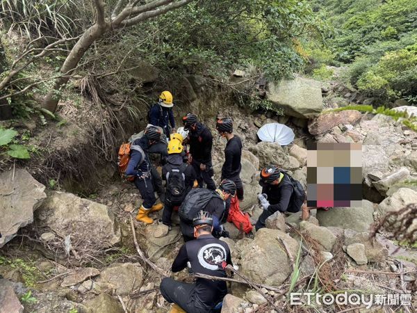 ▲▼新北市瑞芳區劍龍稜登山步道，今日發生一起山難             。（圖／記者郭世賢翻攝）