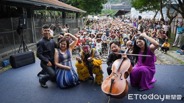 ▲《集集鐵道音樂會》奏出文化與自然交響。（圖／日月潭國家風景區管理處提供）