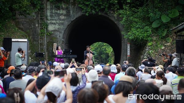 ▲《集集鐵道音樂會》奏出文化與自然交響。（圖／日月潭國家風景區管理處提供）
